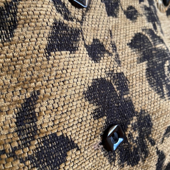 Vintage Floral Pattern Blazer Top - Picture 4 of 7